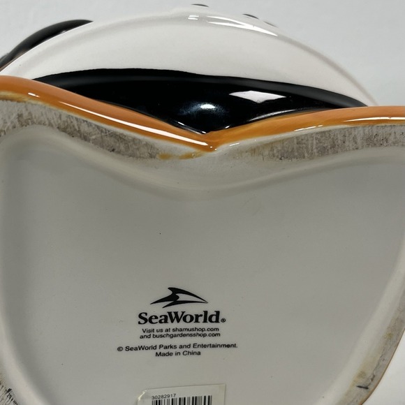Rare Vintage Seaworld Parks & Entertainment Chef Penguin Ceramic Cookie Jar - Picture 3 of 10